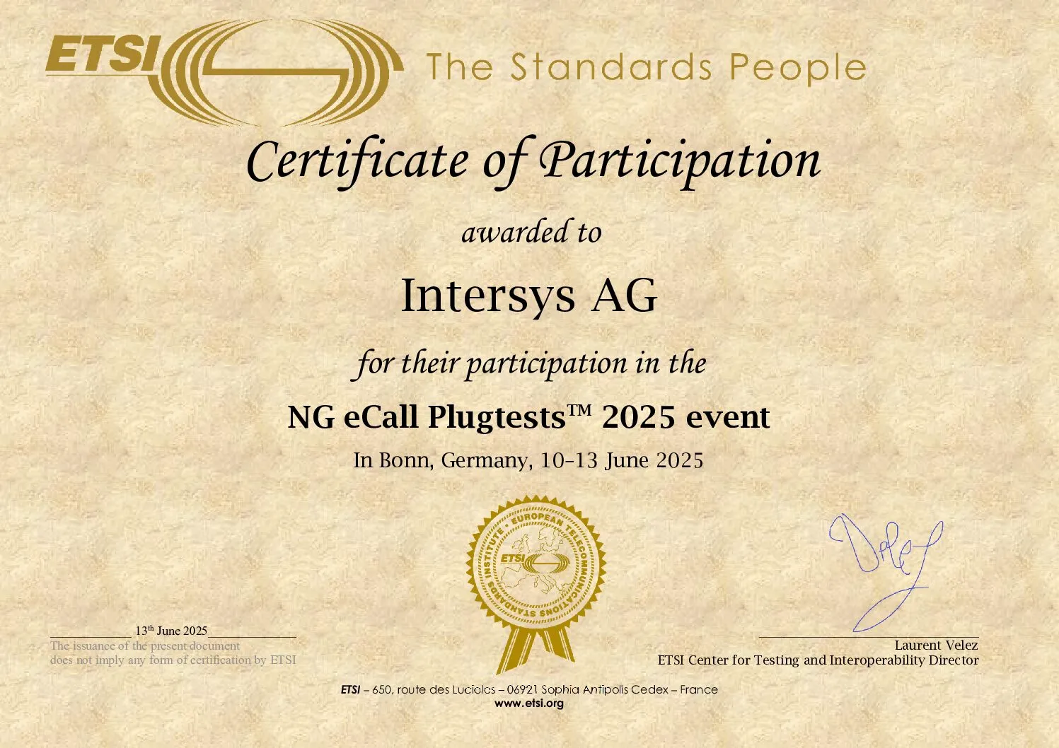 etsi-plug-test-intersys-certificate.jpg